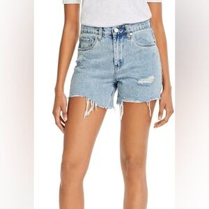 Blank NYC High Rise Mom Short